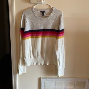 Pretty striped sweater!